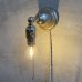 画像10: VINTAGE ANTIQUE LAMP LIGHT WALL LAMP HUBBEL ヴィンテージ アンティーク ライト ウォールランプ ブラケットランプ 照明 アメリカ / 壁付けランプ ニッケル 店舗什器 USA 