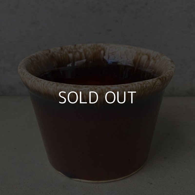 画像3: VINTAGE ANTIQUE HULL COFFEEMUG MUGCUP ヴィンテージ アンティーク コーヒーマグ マグカップ ハル ブラウン 茶色 陶器 / アメリカ 珈琲 食器 USA (2)