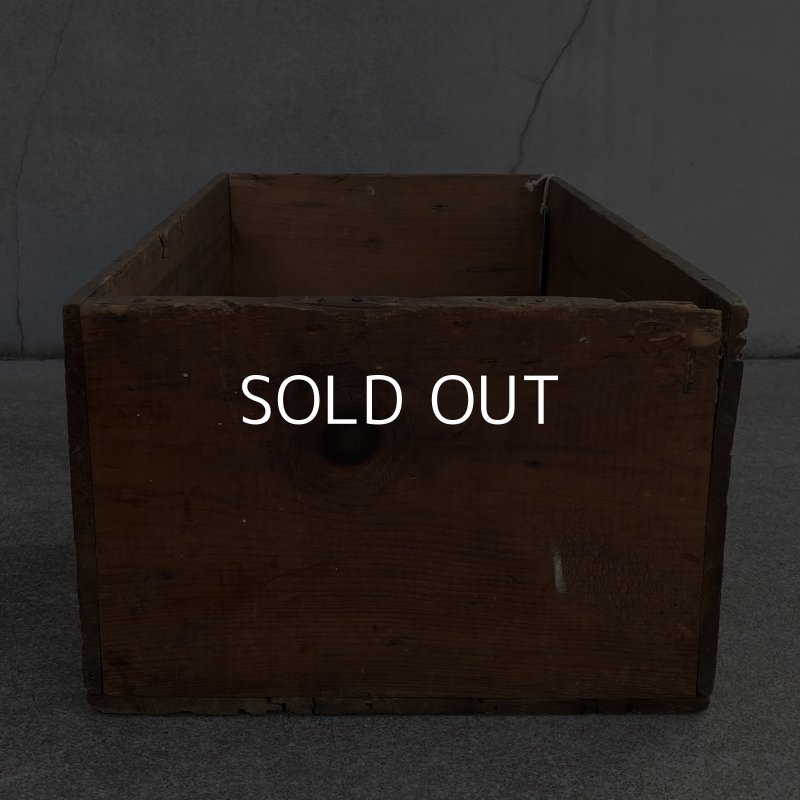 画像5: VINTAGE ANTIQUE WALES GOODYEAR SHOE CO. WOODEN BOX ヴィンテージ アンティーク グッドイヤー ウッドボックス 木箱 アメリカ / ケース 靴 収納 店舗什器 USA 