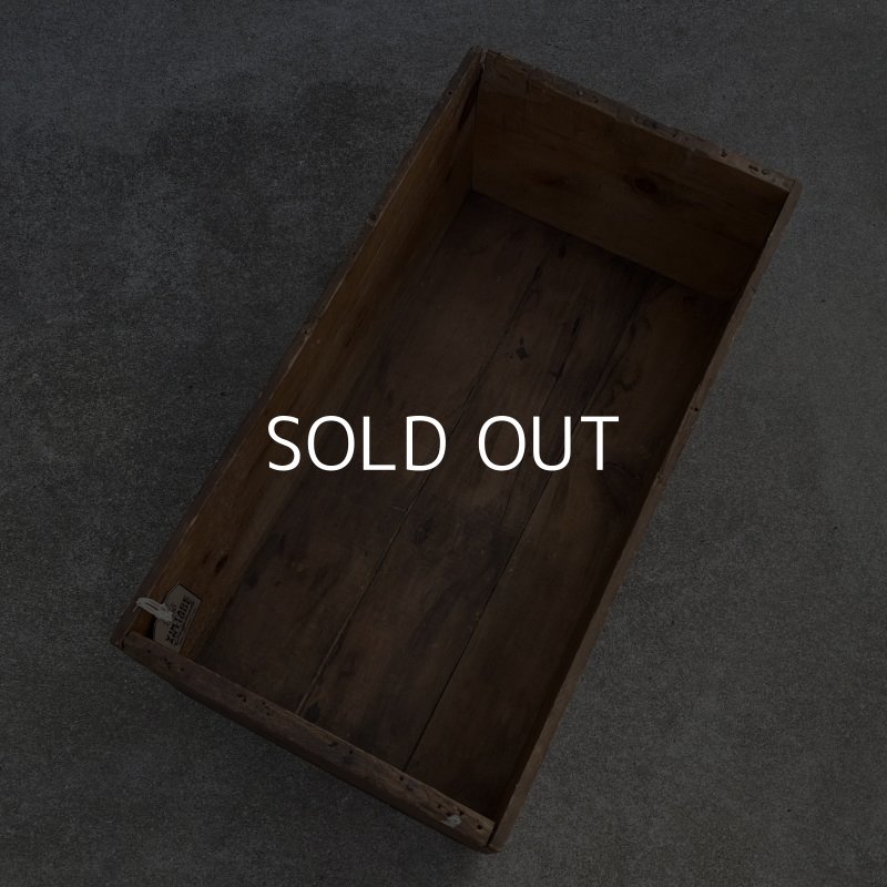 画像6: VINTAGE ANTIQUE WALES GOODYEAR SHOE CO. WOODEN BOX ヴィンテージ アンティーク グッドイヤー ウッドボックス 木箱 アメリカ / ケース 靴 収納 店舗什器 USA 