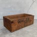 画像1: VINTAGE ANTIQUE WALES GOODYEAR SHOE CO. WOODEN BOX ヴィンテージ アンティーク グッドイヤー ウッドボックス 木箱 アメリカ / ケース 靴 収納 店舗什器 USA  (1)