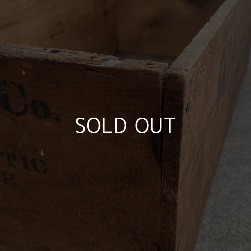 画像8: VINTAGE ANTIQUE WALES GOODYEAR SHOE CO. WOODEN BOX ヴィンテージ アンティーク グッドイヤー ウッドボックス 木箱 アメリカ / ケース 靴 収納 店舗什器 USA 