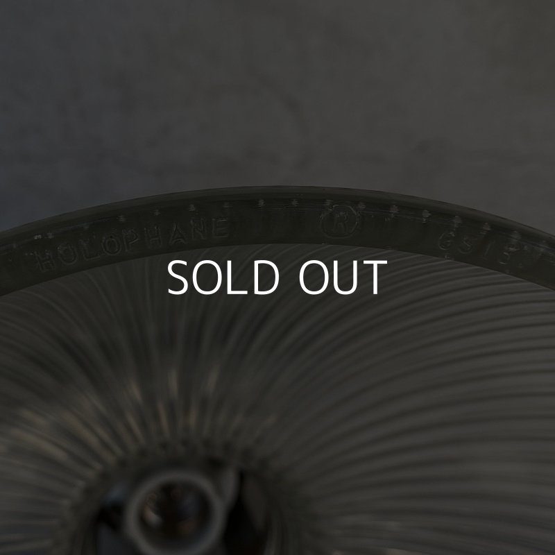 画像8: VINTAGE ANTIQUE HOLOPHANE 6515 ヴィンテージ アンティーク ホロフェーン 吊り下げライト アメリカ / インダストリアル ランプ ペンダントライト ガラスシェード 天井照明 店舗什器 USA