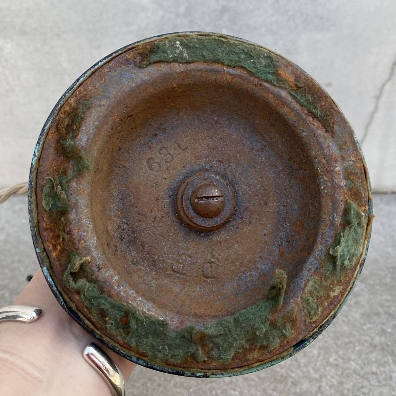 画像9: VINTAGE ANTIQUE DESKLAMP FARIES JAPANNED ヴィンテージ アンティーク デスクライト スタンドライト フェアリーズ アメリカ / インダストリアル ジャパンカラー ジャパンド 照明 工業用 USA