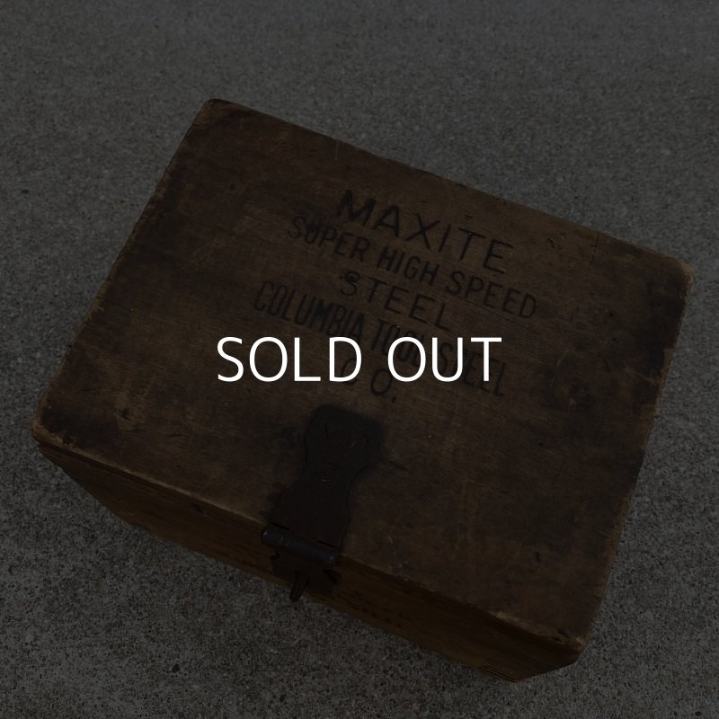 画像6: VINTAGE ANTIQUE COLUMBIA TOOL STEEL CO. WOODEN BOX ヴィンテージ アンティーク 木箱 アメリカ / ケース クレートボックス ディスプレイ 収納 小物入れ USA