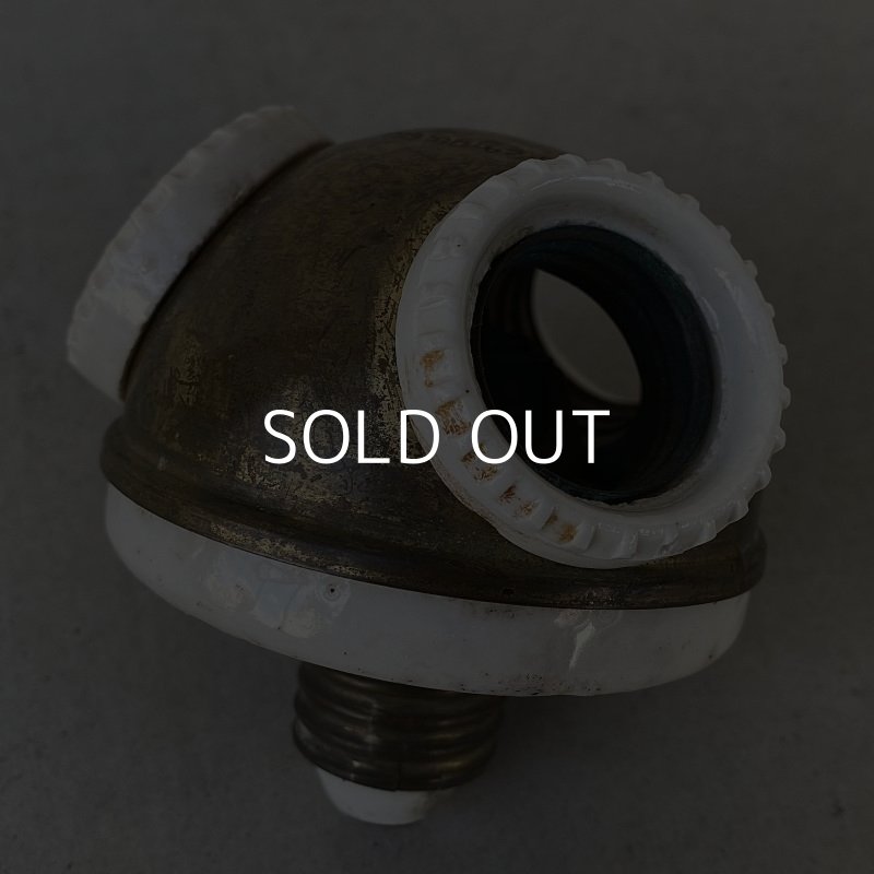 画像6: VINTAGE ANTIQUE BENJAMIN SOCKET ヴィンテージ アンティーク ベンジャミンソケット アメリカ / インダストリアル ランプ ライト 3灯 コレクタブル 照明 USA