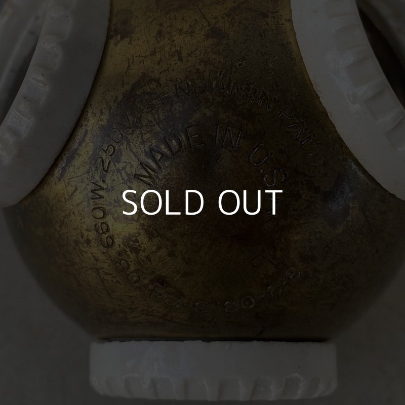 画像7: VINTAGE ANTIQUE BENJAMIN SOCKET ヴィンテージ アンティーク ベンジャミンソケット アメリカ / インダストリアル ランプ ライト 3灯 コレクタブル 照明 USA