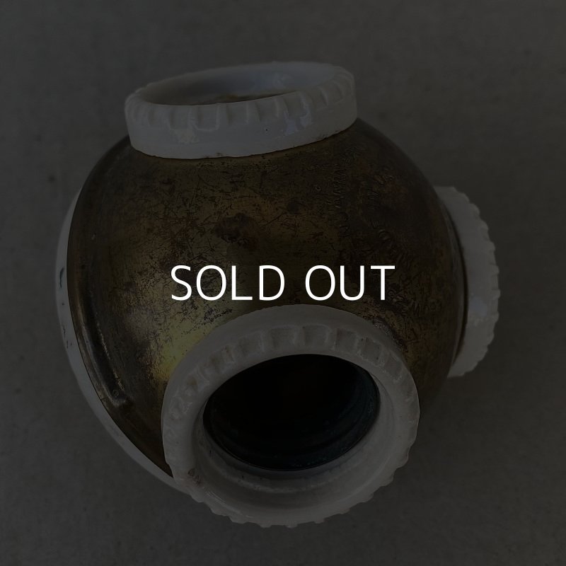 画像4: VINTAGE ANTIQUE BENJAMIN SOCKET ヴィンテージ アンティーク ベンジャミンソケット アメリカ / インダストリアル ランプ ライト 3灯 コレクタブル 照明 USA