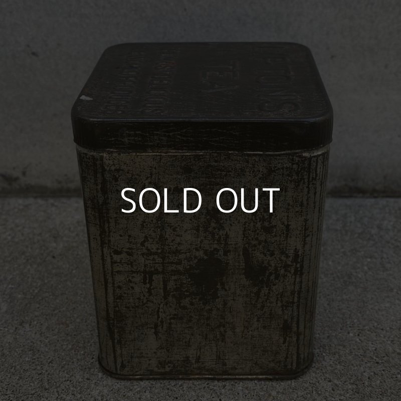 画像4: VINTAGE ANTIQUE LIPTON'S TEA TIN CAN ヴィンテージ アンティーク リプトン 缶 / アメリカ カフェ キッチン 紅茶 小物入れ 雑貨 USA (2)