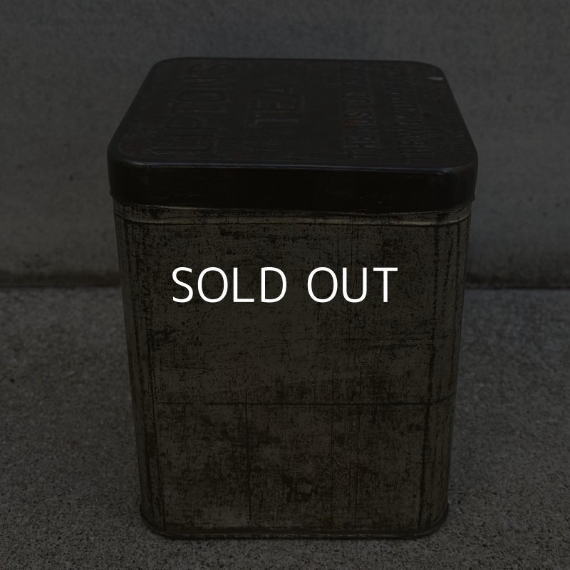 画像3: VINTAGE ANTIQUE LIPTON'S TEA TIN CAN ヴィンテージ アンティーク リプトン 缶 / アメリカ カフェ キッチン 紅茶 小物入れ 雑貨 USA (2)