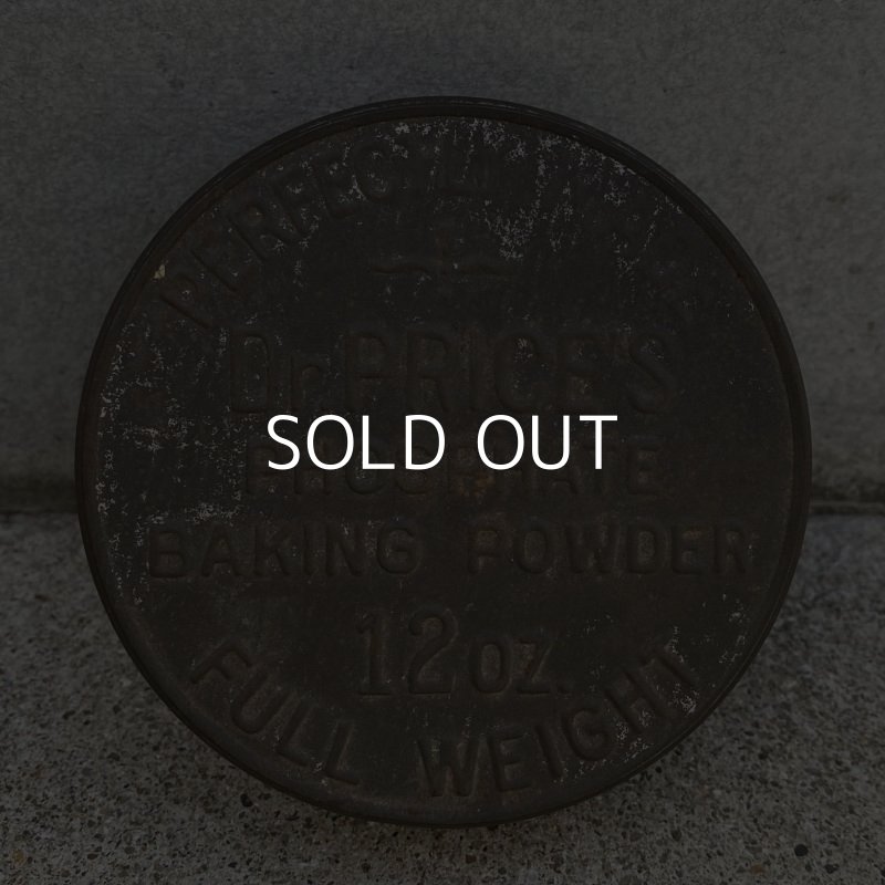 画像5: VINTAGE ANTIQUE DR.PRICE'S PHOSPHATE BAKING POWDER TIN CAN ヴィンテージ アンティーク 缶 / アメリカ ベーキングパウダー カフェ キッチン ブリキ 小物入れ 雑貨 USA 