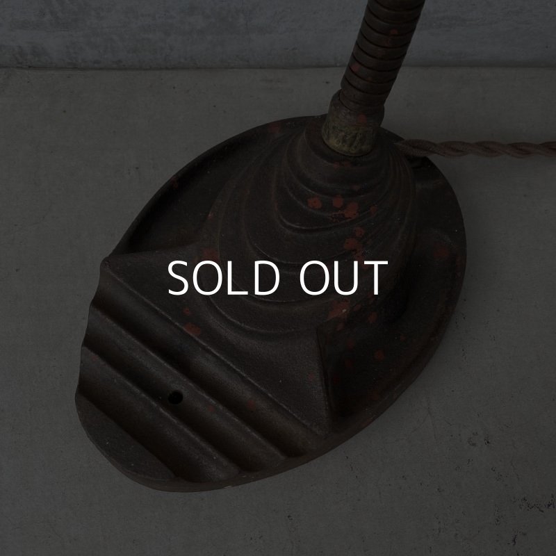 画像5: VINTAGE ANTIQUE DESKLAMP EAGLE ヴィンテージ アンティーク デスクランプ イーグル デスクライト スタンドライト 卓上ライト アメリカ / インダストリアル グースネック 照明 工業用 USA