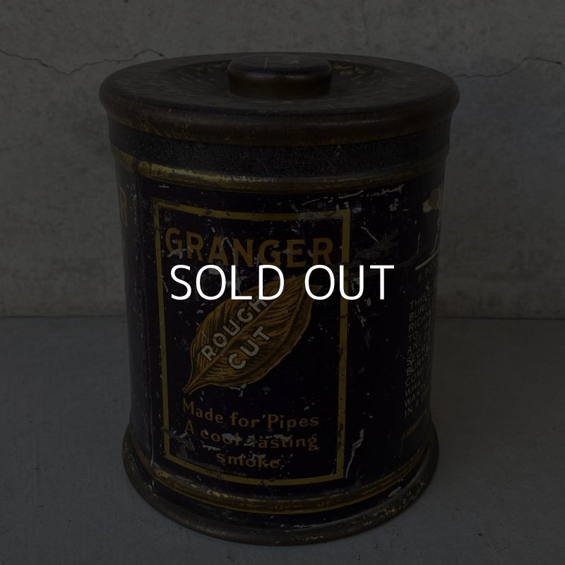 画像4: VINTAGE ANTIQUE LIGGETT&MYERS TOBACCO CO. GRANGER TIN CAN ヴィンテージ アンティーク 煙草 ティン 缶 アメリカ / アドバタイジング たばこ入れ 小物入れ 収納 雑貨 USA 