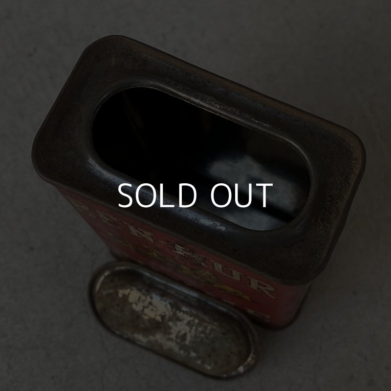 画像8: VINTAGE ANTIQUE BEN HUR TIN CAN ヴィンテージ アンティーク 缶 / アメリカ パウダー カフェ キッチン ブリキ セット オブジェ 小物入れ 雑貨  USA 