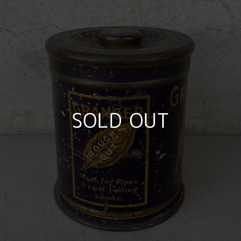 画像3: VINTAGE ANTIQUE LIGGETT&MYERS TOBACCO CO. GRANGER TIN CAN ヴィンテージ アンティーク 煙草 ティン 缶 アメリカ / アドバタイジング たばこ入れ 小物入れ 収納 雑貨 USA 