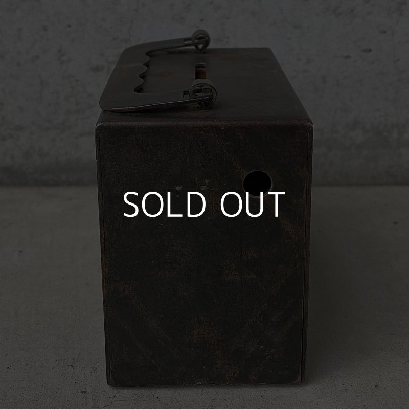 画像4: VINTAGE ANTIQUE COINBANK JAPANNED ヴィンテージ アンティーク コインバンク ジャパンド ジャパンカラー アメリカ / コレクタブル 貯金箱 オブジェ USA