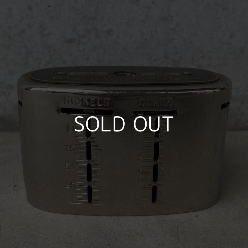 画像3: VINTAGE ANTIQUE COIN BANK THE AUTOMATIC RECORDING SAFE CO. ヴィンテージ アンティーク コインバンク 貯金箱 アメリカ / コレクタブル オブジェ インテリア ノベルティー 銀行 USA (4)
