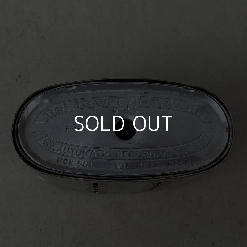 画像7: VINTAGE ANTIQUE COIN BANK THE AUTOMATIC RECORDING SAFE CO. ヴィンテージ アンティーク コインバンク 貯金箱 アメリカ / コレクタブル オブジェ インテリア ノベルティー 銀行 USA (4)