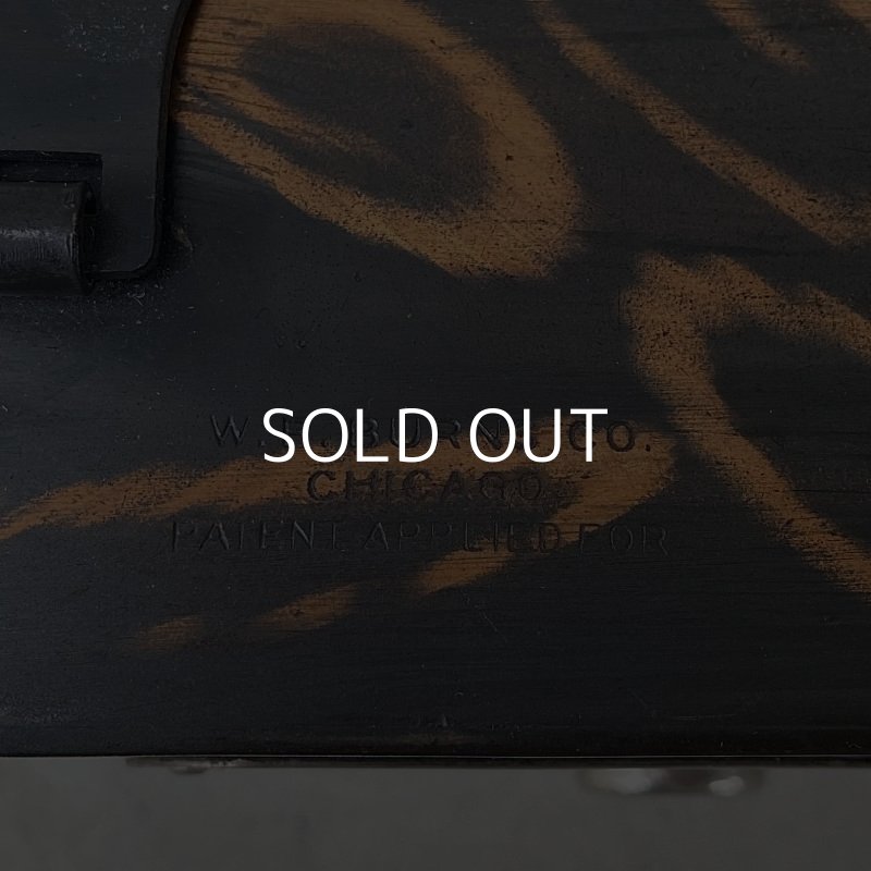 画像9: VINTAGE ANTIQUE W.F. BURNS CO. COINBANK JAPANNED ヴィンテージ アンティーク コインバンク ジャパンド ジャパンカラー アメリカ / コレクタブル 貯金箱 オブジェ USA