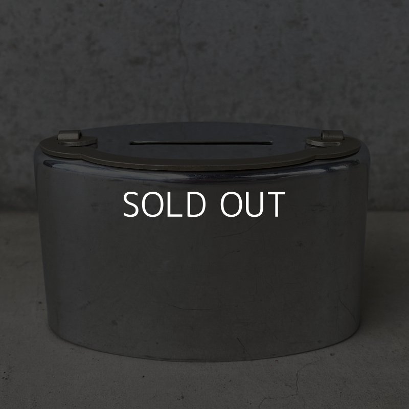 画像3: VINTAGE ANTIQUE COIN BANK CHICAGO THRIFT CO. ヴィンテージ アンティーク コインバンク 貯金箱 アメリカ / コレクタブル オブジェ インテリア ノベルティー 銀行 USA (3)