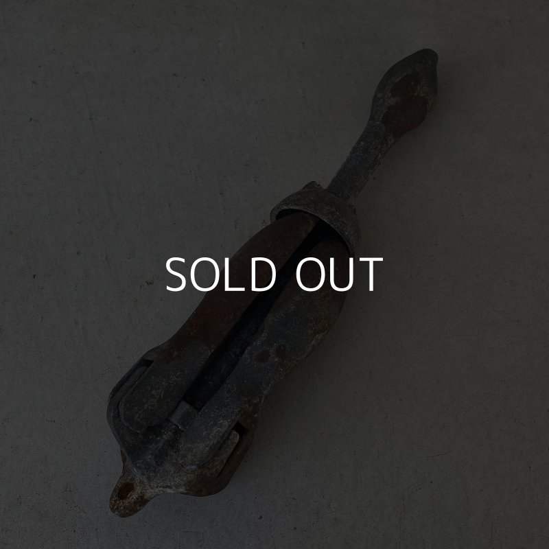 画像6: VINTAGE ANTIQUE ANCHOR ヴィンテージ アンティーク 碇 アンカー / ディスプレイ インテリア フック ハンギング アイアン 船 海