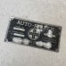 画像1: VINTAGE ANTIQUE EVANS PLATE CAR ヴィンテージ アンティーク プレート 車 アメリカ / ディスプレイ モーター系 壁掛け USA (1)