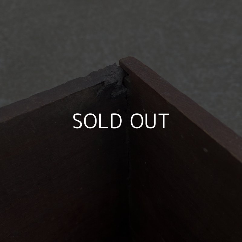 画像9: VINTAGE ANTIQUE WOODEN BOX WALTER BAKER ヴィンテージ アンティーク ウッドボックス 木箱 / ケース 収納 店舗什器 アメリカ USA