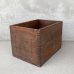 画像1: VINTAGE ANTIQUE WOODEN BOX WALTER BAKER ヴィンテージ アンティーク ウッドボックス 木箱 / ケース 収納 店舗什器 アメリカ USA (1)