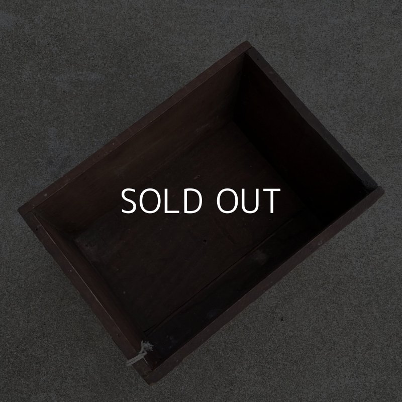 画像6: VINTAGE ANTIQUE WOODEN BOX WALTER BAKER ヴィンテージ アンティーク ウッドボックス 木箱 / ケース 収納 店舗什器 アメリカ USA
