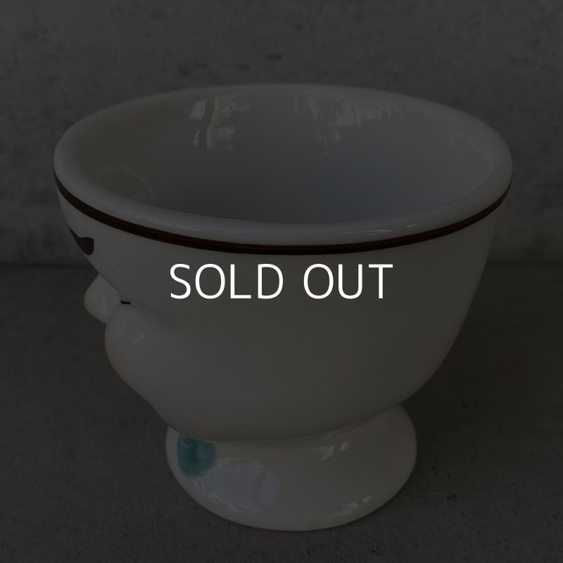 画像4: VINTAGE BAILEYS CUP ヴィンテージ ベイリーズ / コレクタブル カップ シュガーポット オブジェ 陶器 立体陶器 (2)