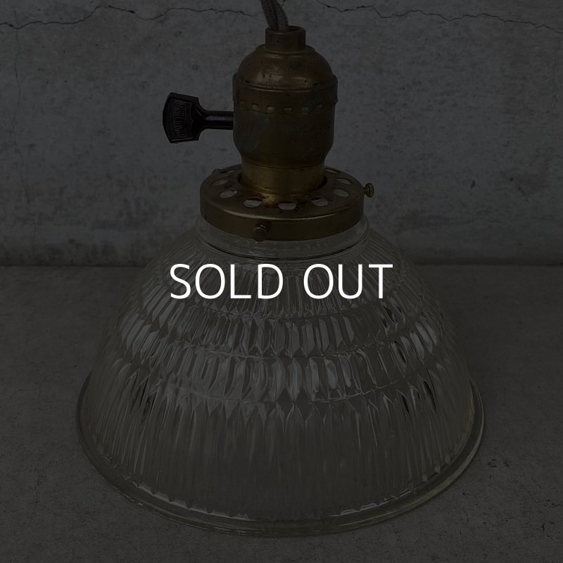 画像3: VINTAGE ANTIQUE LIGHT ヴィンテージ アンティーク 吊り下げライト アメリカ / ライト ペンダントライト ガラスシェード 天井照明 CIRCLE F USA