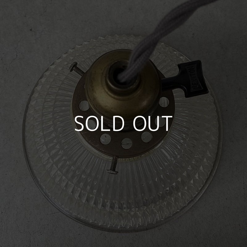 画像3: VINTAGE ANTIQUE LIGHT ヴィンテージ アンティーク 吊り下げライト アメリカ / ライト ペンダントライト ガラスシェード 天井照明 LEVITON USA