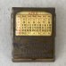 画像2: VINTAGE ANTIQUE CALENDAR CLIP ヴィンテージ アンティーク カレンダー 万年カレンダー クリップ / コレクタブル ブラス 文具 真鍮 アメリカ USA (2)