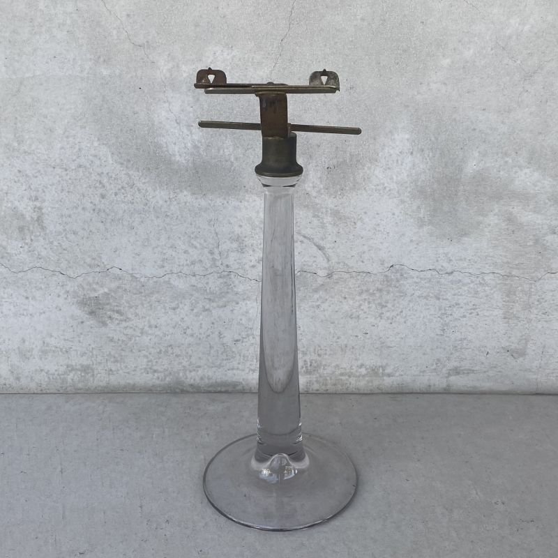 画像2: VINTAGE ANTIQUE SHOE STAND ヴィンテージ アンティーク シューズスタンド 靴立て / ディスプレイ ツール ラック ガラス 靴 靴屋 店舗備品 什器 アメリカ USA (2)