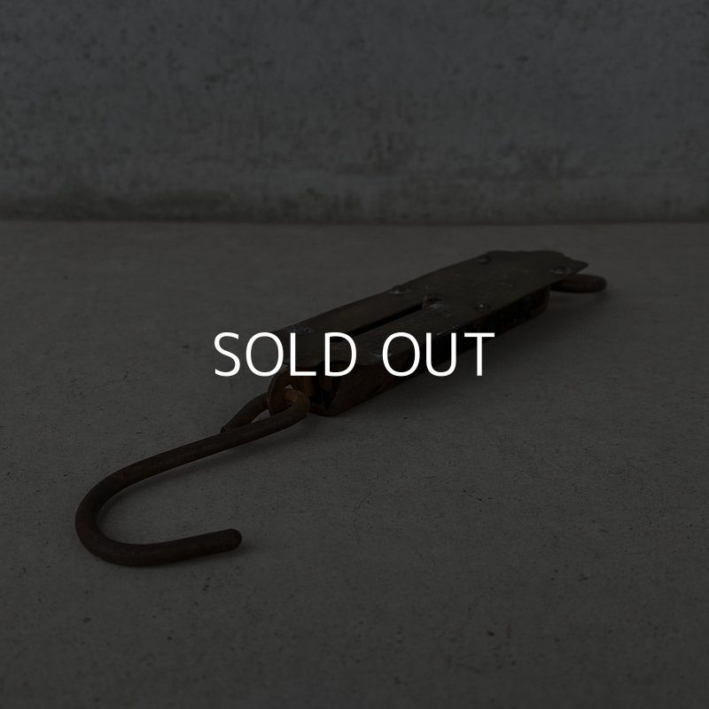 画像3: VINTAGE ANTIQUE WEIGHING SCALE JOHN CHATILLON & SONS ヴィンテージ アンティーク スケール  / インダストリアル 量り 吊り下げ 秤 店舗什器 アメリカ