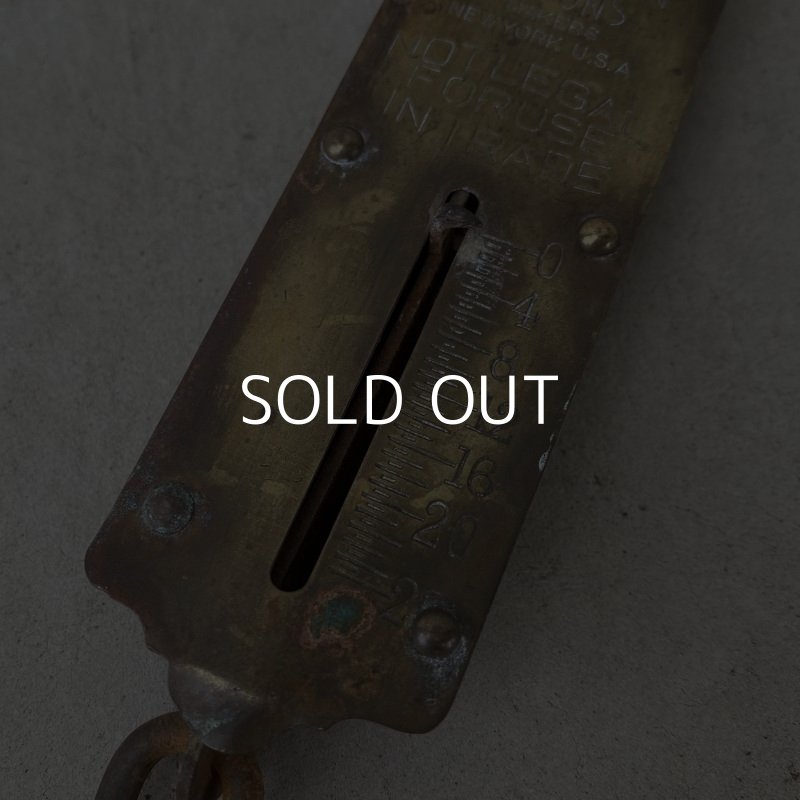 画像5: VINTAGE ANTIQUE WEIGHING SCALE JOHN CHATILLON & SONS ヴィンテージ アンティーク スケール  / インダストリアル 量り 吊り下げ 秤 店舗什器 アメリカ