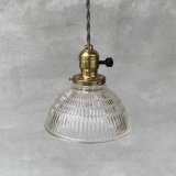 VINTAGE ANTIQUE LIGHT ヴィンテージ アンティーク 吊り下げライト アメリカ / ライト ペンダントライト ガラスシェード 天井照明 PAULDING USA 