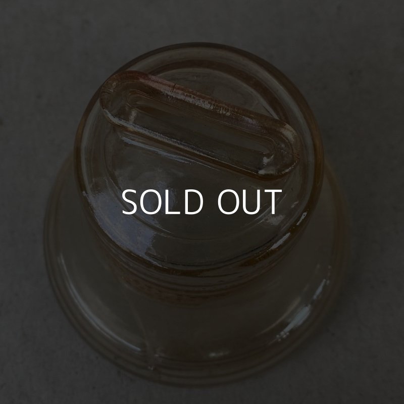 画像5: VINTAGE ANTIQUE LIBERTY BELL PIGGY BANK ヴィンテージ アンティーク リバティーベル 自由の鐘 貯金箱 / コレクタブル オブジェ アメリカ独立記念 ガラス 雑貨 (3)