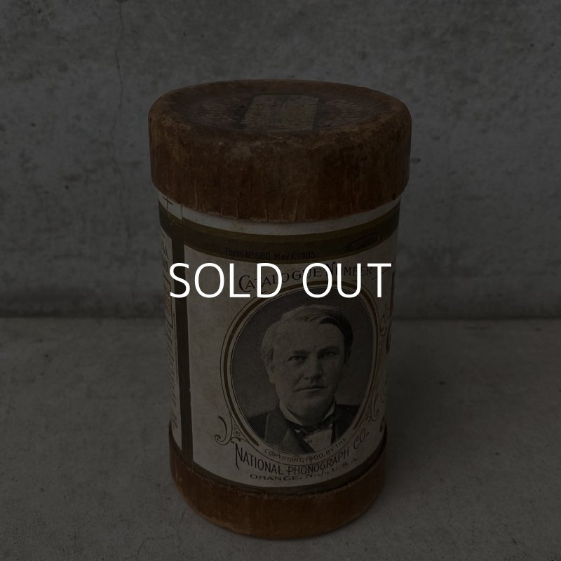 画像3: VINTAGE ANTIQUE EDISON RECORD ヴィンテージ アンティーク 蝋管 レコード エジソン アメリカ / インテリア ディスプレイ 蝋管蓄音機 円筒 USA (4)