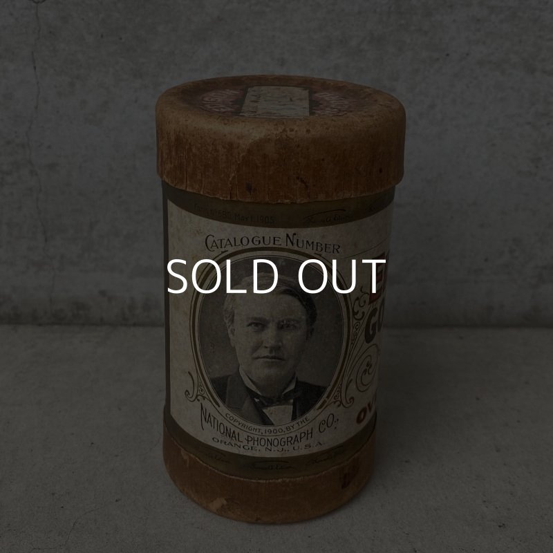 画像3: VINTAGE ANTIQUE EDISON RECORD ヴィンテージ アンティーク 蝋管 レコード エジソン アメリカ / インテリア ディスプレイ 蝋管蓄音機 円筒 USA (3)