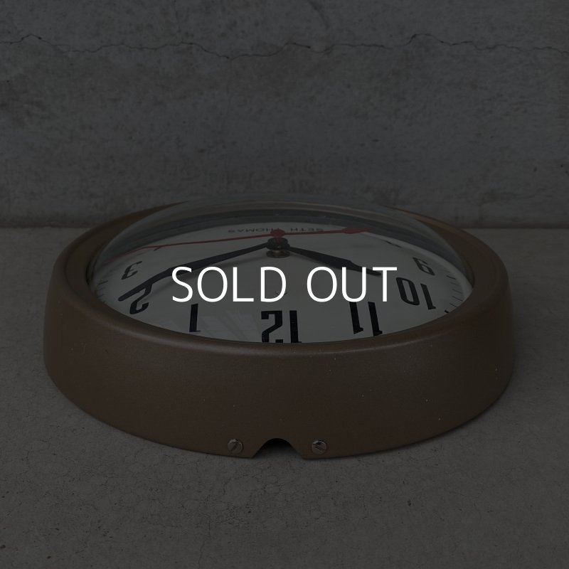 画像4: VINTAGE ANTIQUE SETH THOMAS WALL CLOCK ヴィンテージ アンティーク セストーマス ウォールクロック 壁掛け時計 アメリカ / インダストリアル スクールクロック 小 丸型 店舗什器 USA