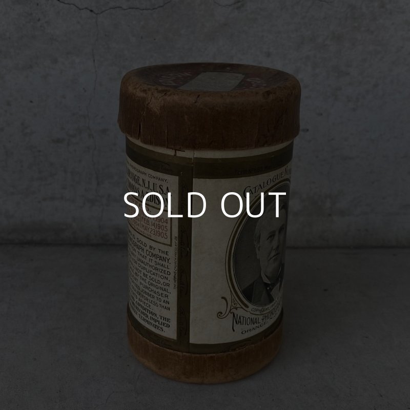 画像3: VINTAGE ANTIQUE EDISON RECORD ヴィンテージ アンティーク 蝋管 レコード エジソン アメリカ / インテリア ディスプレイ 蝋管蓄音機 円筒 USA (8)