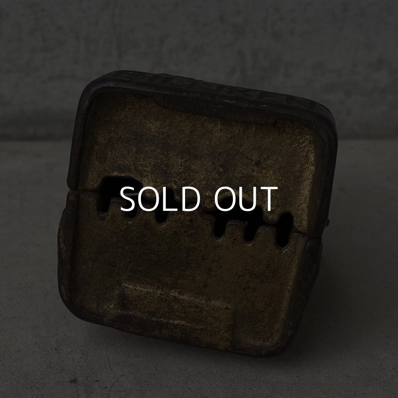 画像6: VINTAGE ANTIQUE BILLIKEN ヴィンテージ アンティーク ビリケン コインバンク / アメリカ コレクタブル 貯金箱 オブジェ キャストアイアン 鋳物 置物 雑貨 (3)