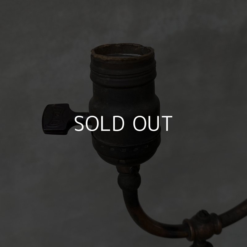 画像5: VINTAGE ANTIQUE LIGHT LAMP JAPANNED ヴィンテージ アンティーク シャンデリア 吊り下げライト ジャパンド アメリカ / 2灯 ペンダントライト ジャパンカラー 天井照明 USA  