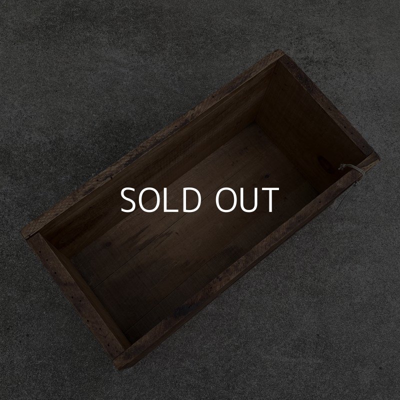 画像6: VINTAGE ANTIQUE WOODEN BOX CRATE KLEAN KUTT ヴィンテージ アンティーク ウッドボックス 木箱 / インダストリアル ケース ガレージ ディスプレイ 収納 靴 店舗什器 アメリカ USA