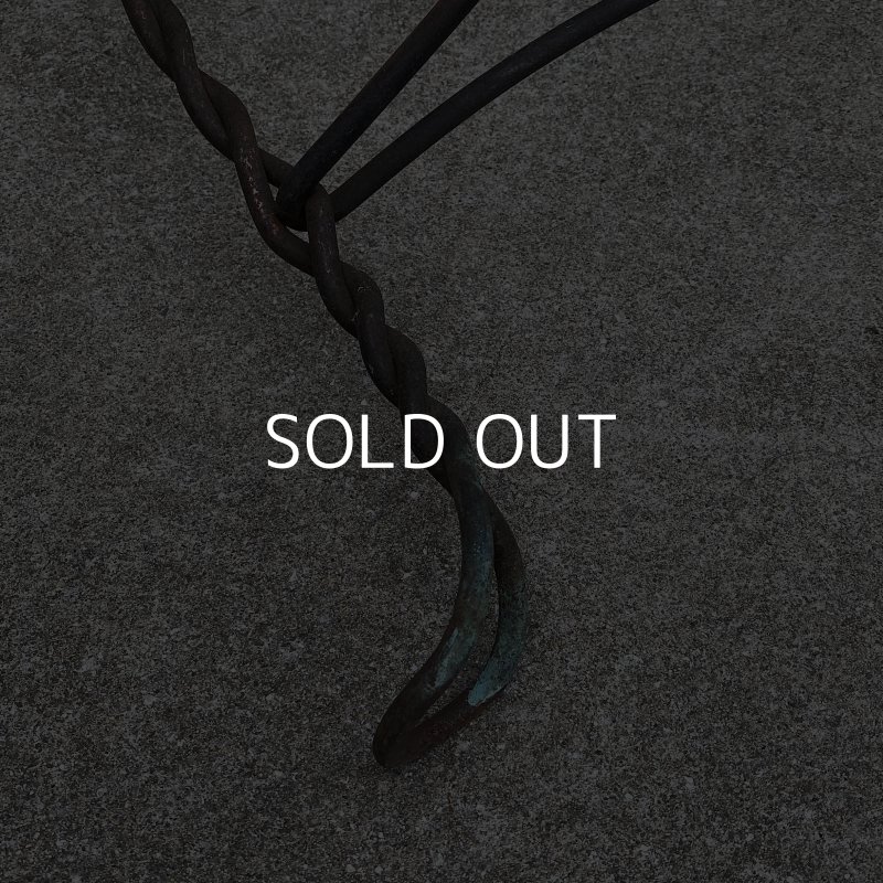 画像7: VINTAGE ANTIQUE ICE CREAM PARLOR CHAIR JAPANNED ヴィンテージ アンティーク アイスクリームパーラーチェア 椅子 アメリカ / インダストリアル ジャパンド ジャパンカラー  アイアン 木製 家具 店舗 什器 USA