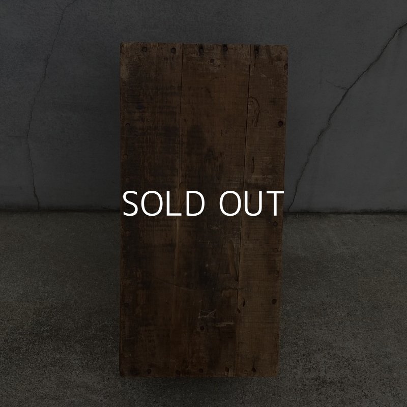 画像7: VINTAGE ANTIQUE WOODEN BOX CRATE KLEAN KUTT ヴィンテージ アンティーク ウッドボックス 木箱 / インダストリアル ケース ガレージ ディスプレイ 収納 靴 店舗什器 アメリカ USA