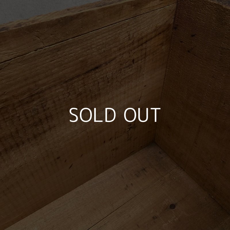 画像10: VINTAGE ANTIQUE WOODEN BOX CRATE KLEAN KUTT ヴィンテージ アンティーク ウッドボックス 木箱 / インダストリアル ケース ガレージ ディスプレイ 収納 靴 店舗什器 アメリカ USA