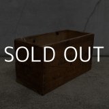 VINTAGE ANTIQUE WOODEN BOX CRATE KLEAN KUTT ヴィンテージ アンティーク ウッドボックス 木箱 / インダストリアル ケース ガレージ ディスプレイ 収納 靴 店舗什器 アメリカ USA