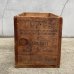 画像2: VINTAGE ANTIQUE WOODEN BOX CRATE KLEAN KUTT ヴィンテージ アンティーク ウッドボックス 木箱 / インダストリアル ケース ガレージ ディスプレイ 収納 靴 店舗什器 アメリカ USA (2)